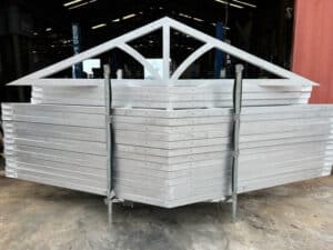 Pile of Steel — Aluminium & Steel Fabrication in Hervey Bay, QLD